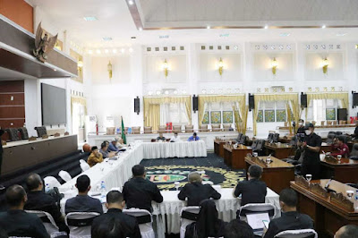 Komisi III DPRD Purwakarta Lakukan Hearing dengan Pengembang Perumahan Villa Grand Cikao