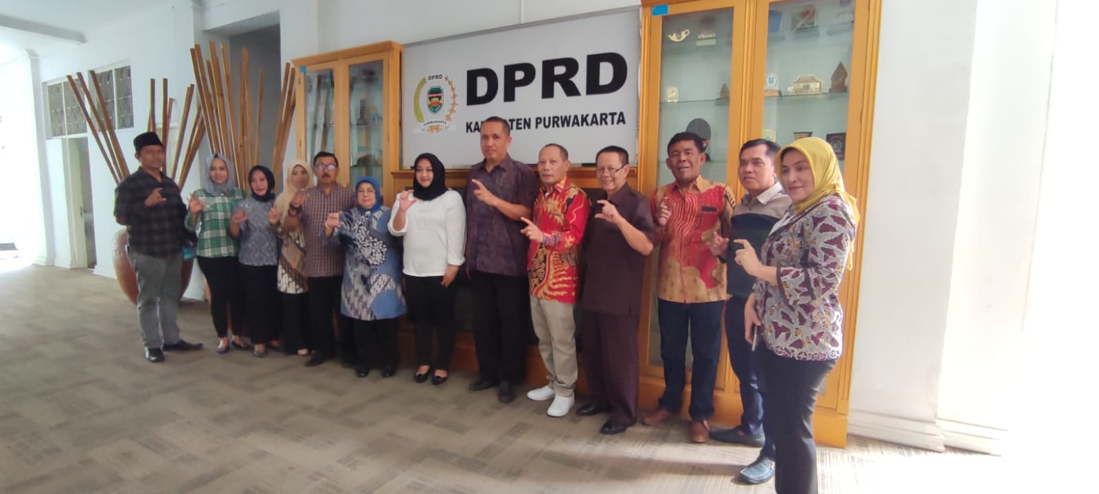 Menerima Kunjungan Kerja Komisi IV DPRD Kota Cimahi