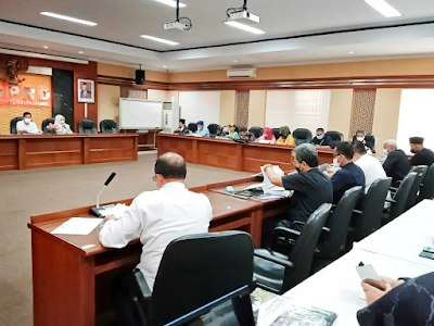 Rapat Pansus LKPJ Bupati TA 2021 Kembali Digelar Menghadirkan 6 Pejabat Eselon II dan Kepala BPJS Kesehata