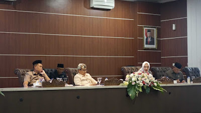 Rapat Paripurna DPRD Purwakarta Tingkat 1 dengan Agenda Jawaban Bupati atas Raperda Inisiatif Dewan
