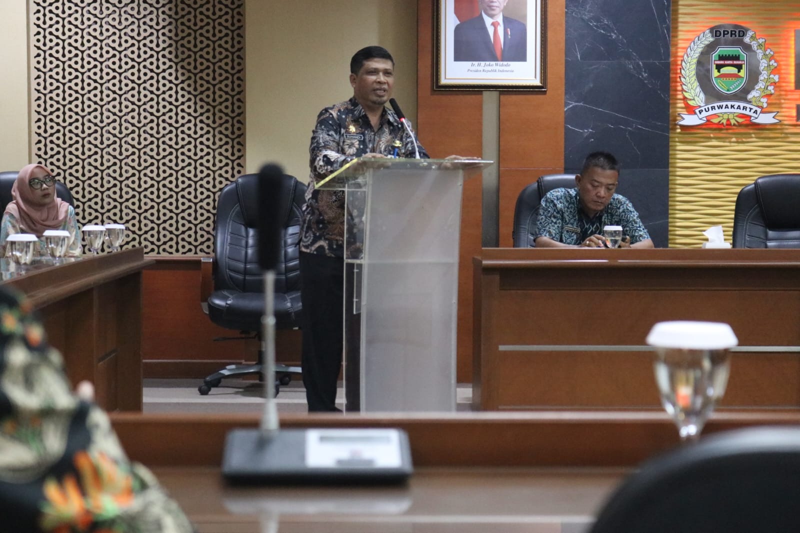Sekretariat DPRD Kabupaten Purwakarta Mengadakan Kegiatan Pisah Sambut Pegawainya