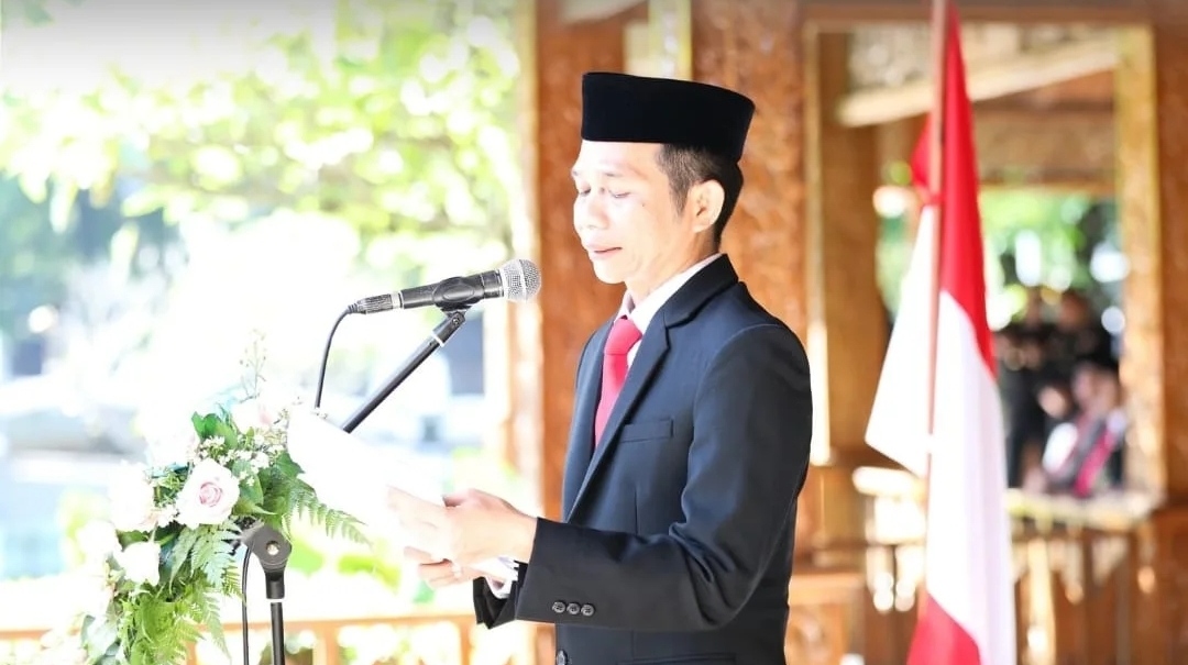 Ketua DPRD Kabupaten Purwakarta hadiri Upacara Peringatan Ke-79 Hari Bhayangkara Tingkat Kabupaten Purwakarta
