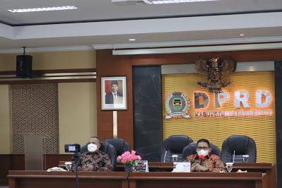 Ketua DPRD Purwakarta Pimpin Rapat BANMUS Penetapan Pelaksanaan Hari Jadi Purwakarta 2021