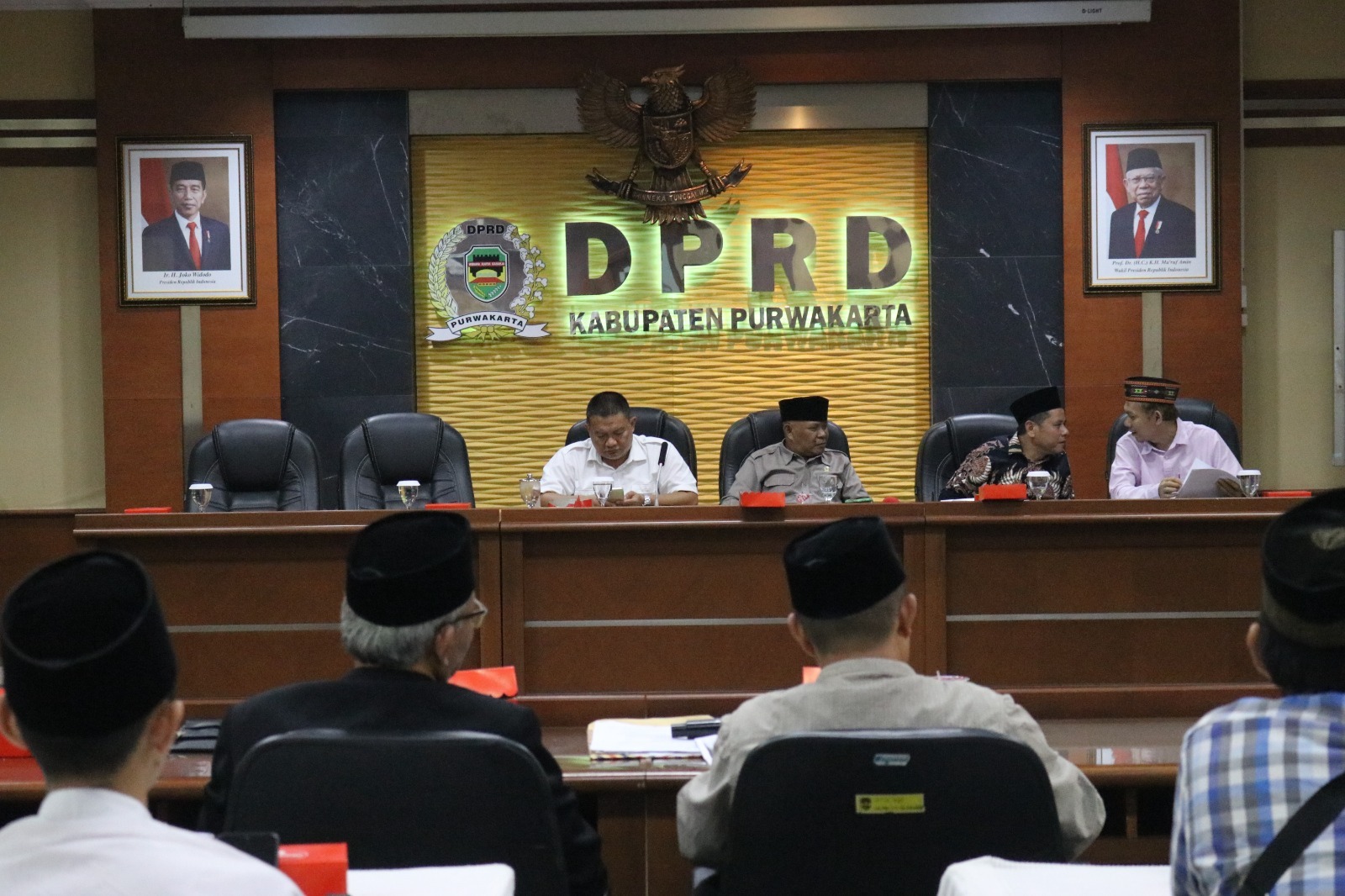 Pimpinan DPRD Purwakarta Terima Audien Warga Purwamekar Soal Tempat Ibadah