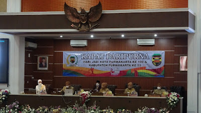 Hari Ini DPRD Purwakarta Gelar Rapat Paripurna Peringatan Hari Jadi Purwakarta Tahun 2021