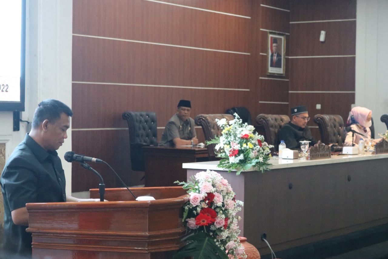 Bupati Purwakarta Mengapresiasi atas Dua Raperda Prakarsa DPRD pada Rapat Paripurna Lanjutan Pembicaraan Tingkat I