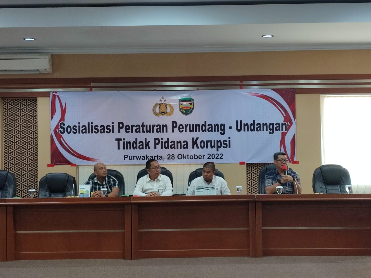 Sekretariat DPRD Kabupaten Purwakarta kembali mengadakan Sosialisasi Peraturan Perundang-undangan Tipikor